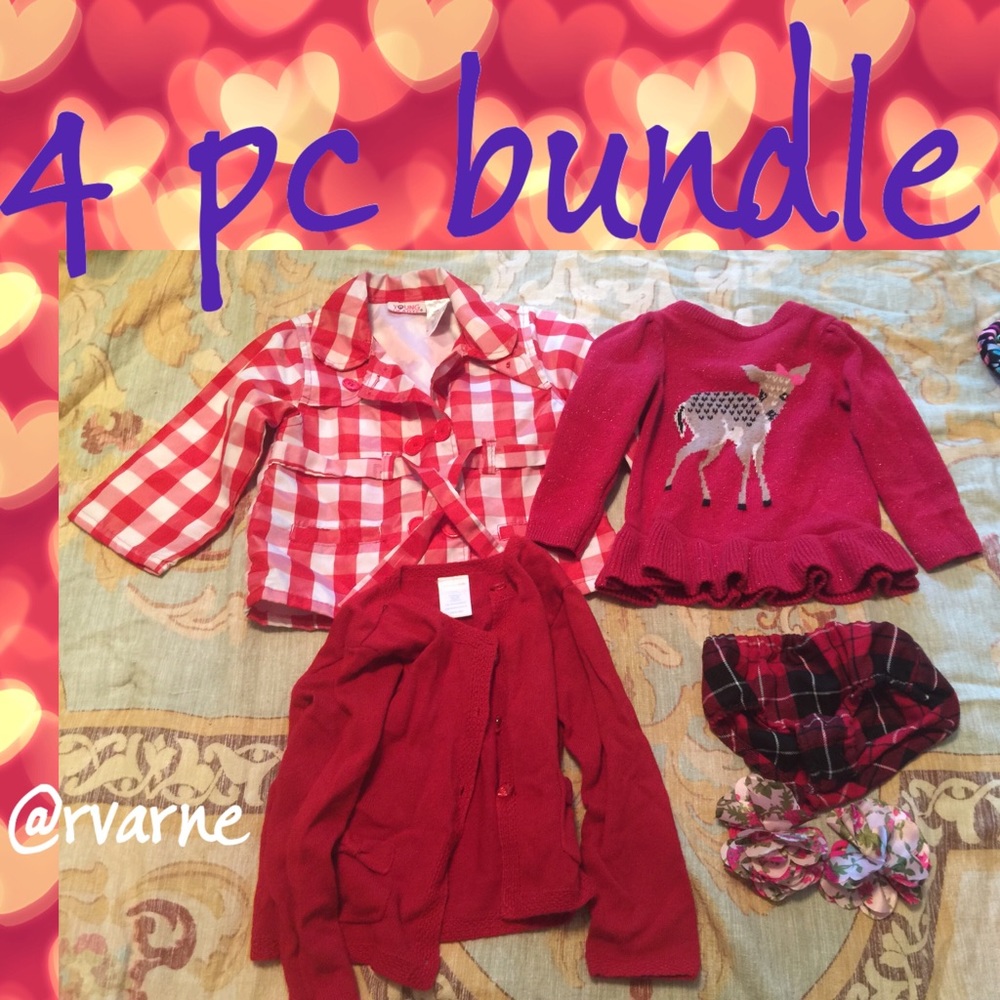 4 pc bundle plus bloomers!